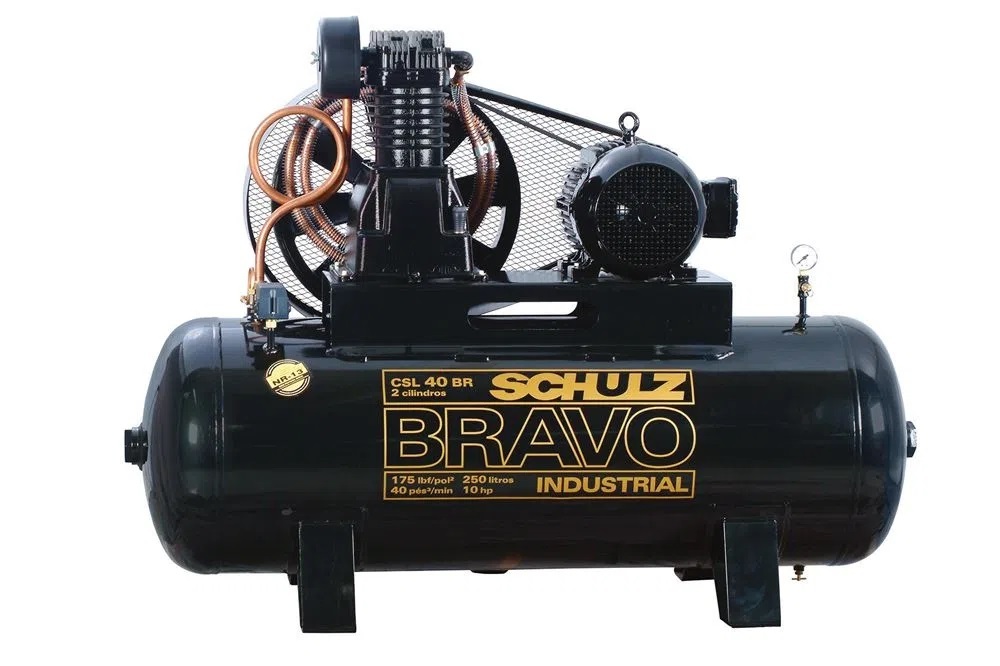 Compressor Ar Bravo Csl40Br 250L 175Lbs Trif 220/380V Schulz 92292340  