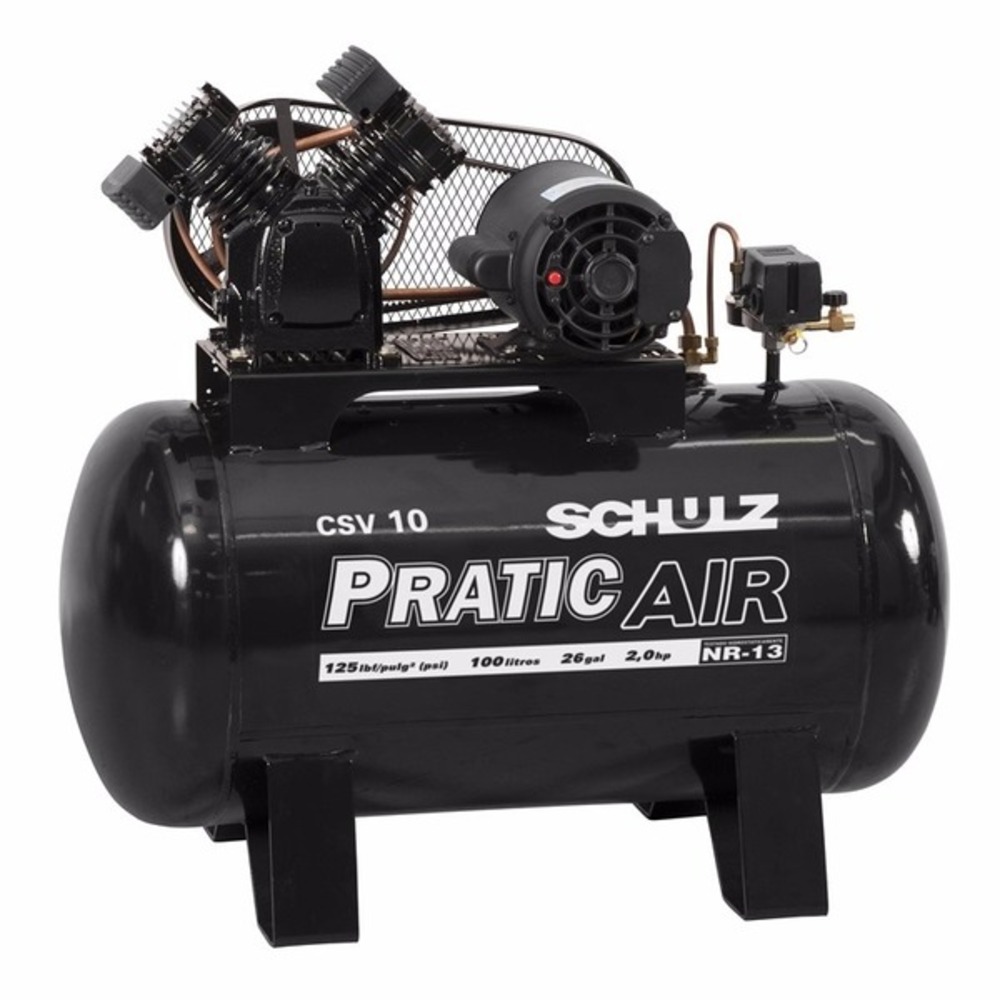 Compressor Pratic Air Csv10 100L 220/380V Trif 92135260  