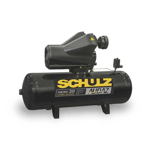 Compressor 150L Mcsv20 175Lbs Audaz Trif 220V / 380V 5-Iv Com Chave Magnética Schulz