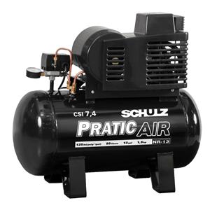 Compressor Ar Schulz Pratic Air Csi7.4 Pés 50L 1.5 Cv Mono 110/220V 92135170  