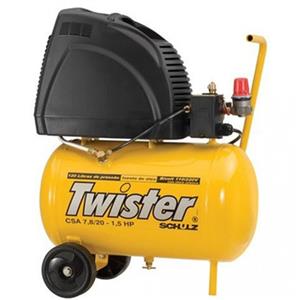 Compressor Ar Schulz Csa 7.8 Twister 20L 120 Libras 2Cv Bivolt 91503360  