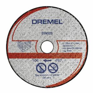 Disco Corte Alvenaria Sm520 Dremel 2615S520NC  
