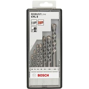 Broca Concreto Cyl-3 7 Peças 4 A 12Mm Bosch 2607010545  